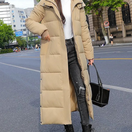 Harper | Long Quilted Winter Coat for Women